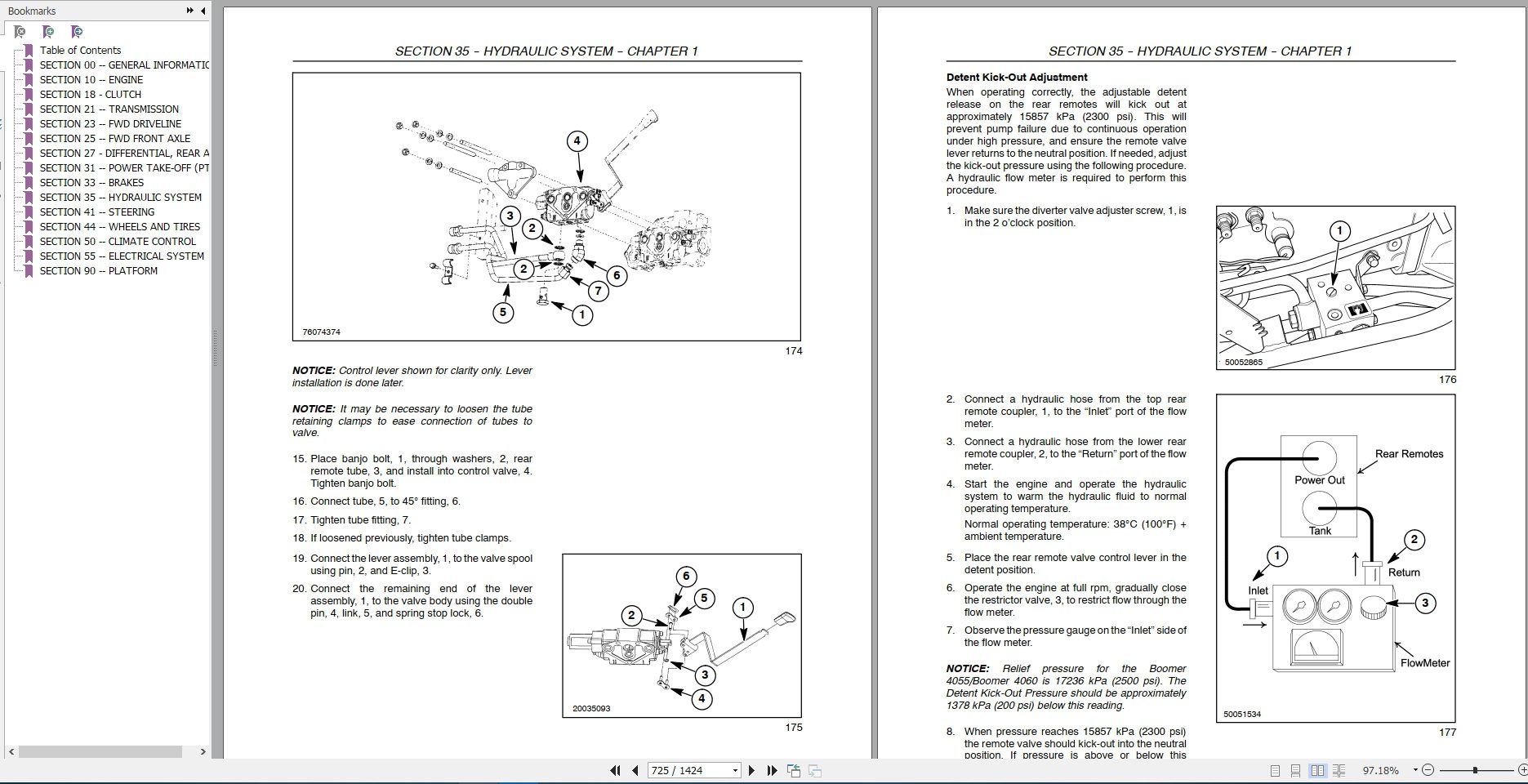 New Holland Tractor Boomer 40554060 Service Manual84242310 3