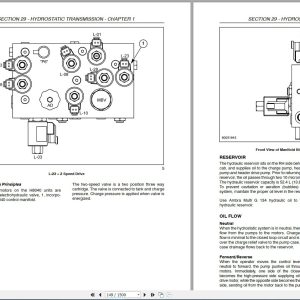 New Holland Tractor H8040 Windrower Repair Manual 2
