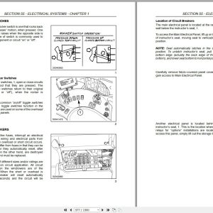 New Holland Tractor H8040 Windrower Repair Manual 3