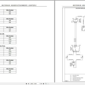 New Holland Tractor H8040 Windrower Repair Manual 4