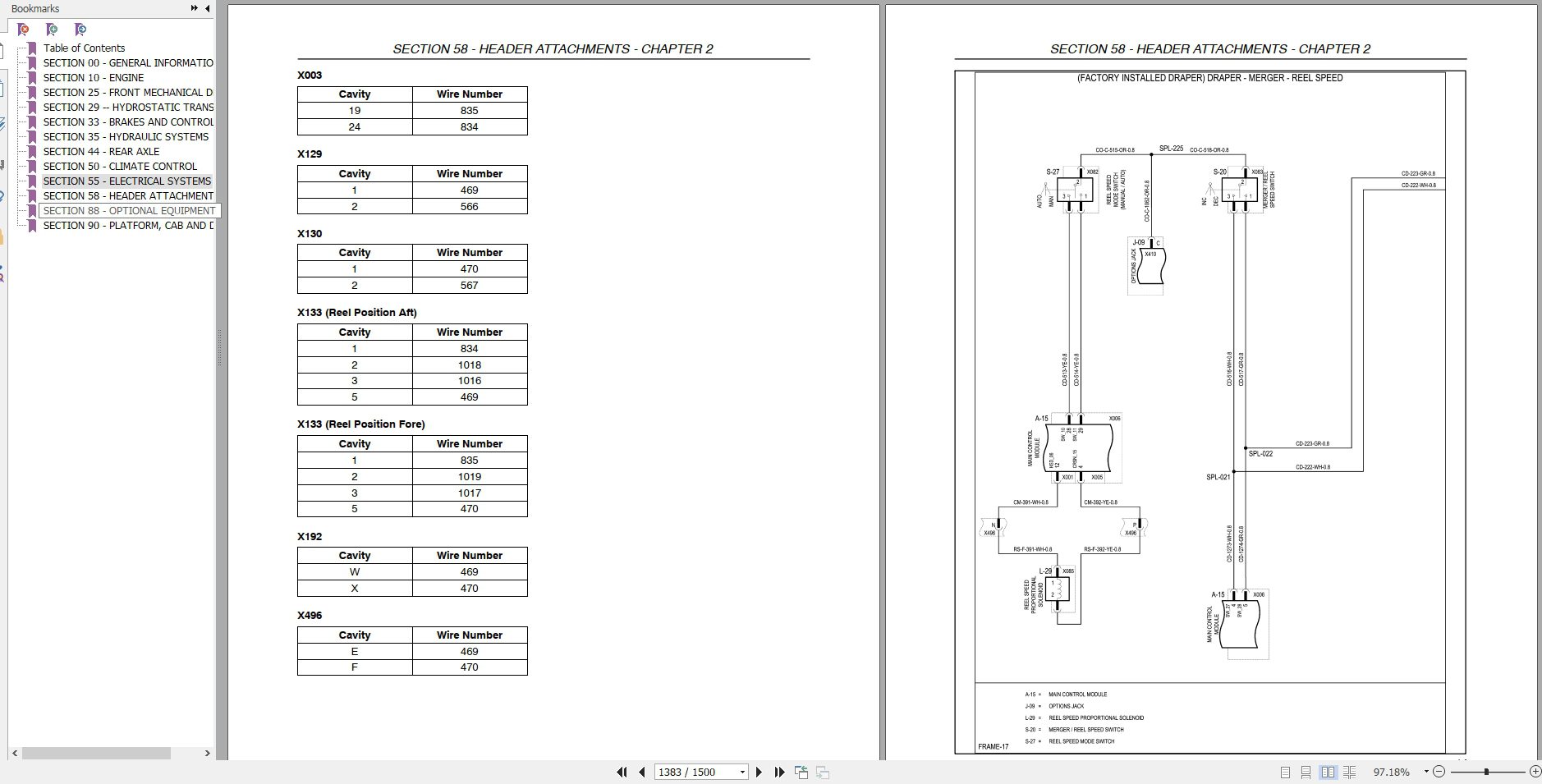 New Holland Tractor H8040 Windrower Repair Manual 4