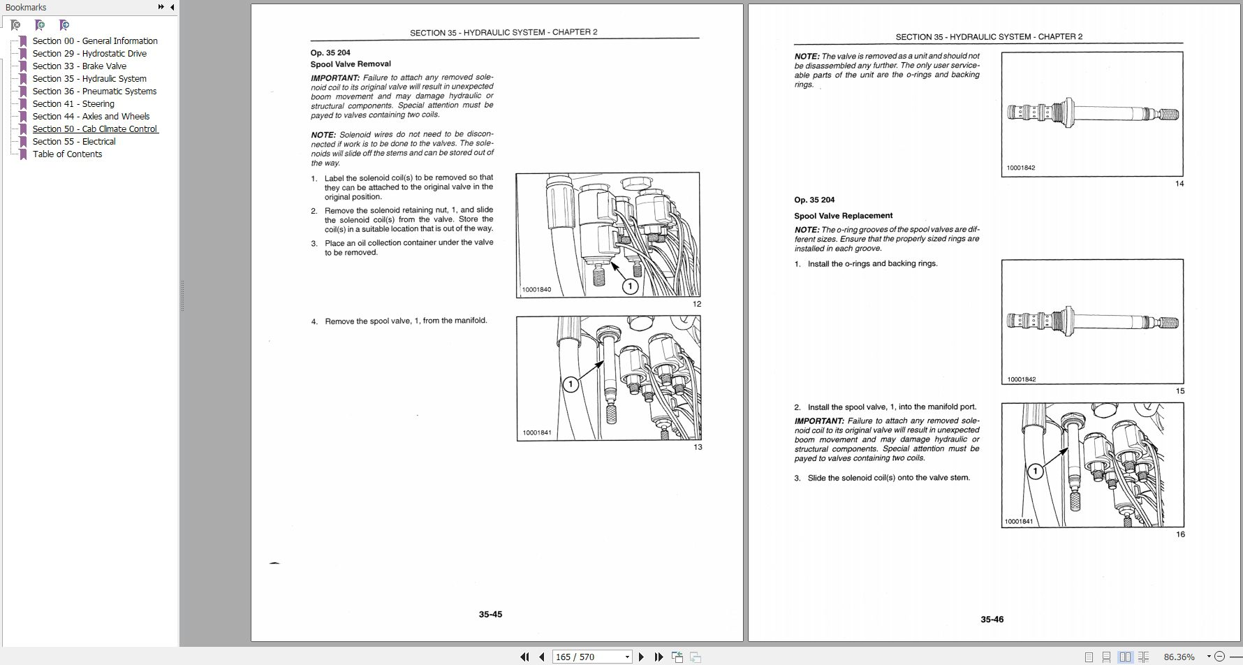 New Holland Tractor SF550 Repair Manual86611363 2