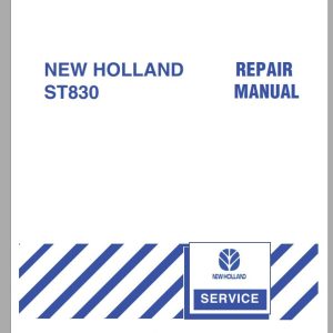 New Holland Tractor ST830 Repair Manual87012593 1