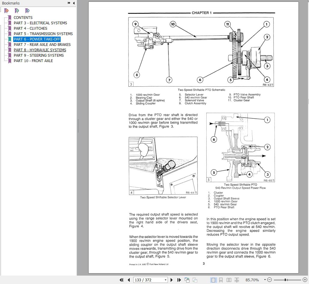 New Holland Tractor Series 40 Repair Manual 3