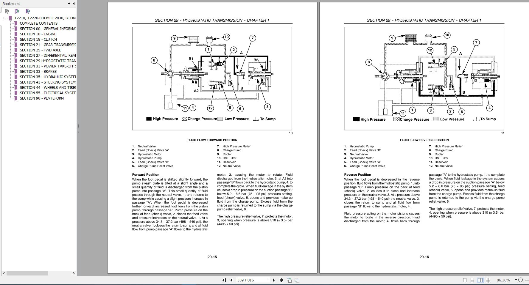 New Holland Tractor T2210T2220 Boomer 2030Boomer 2035 Repair Manual84122964 3