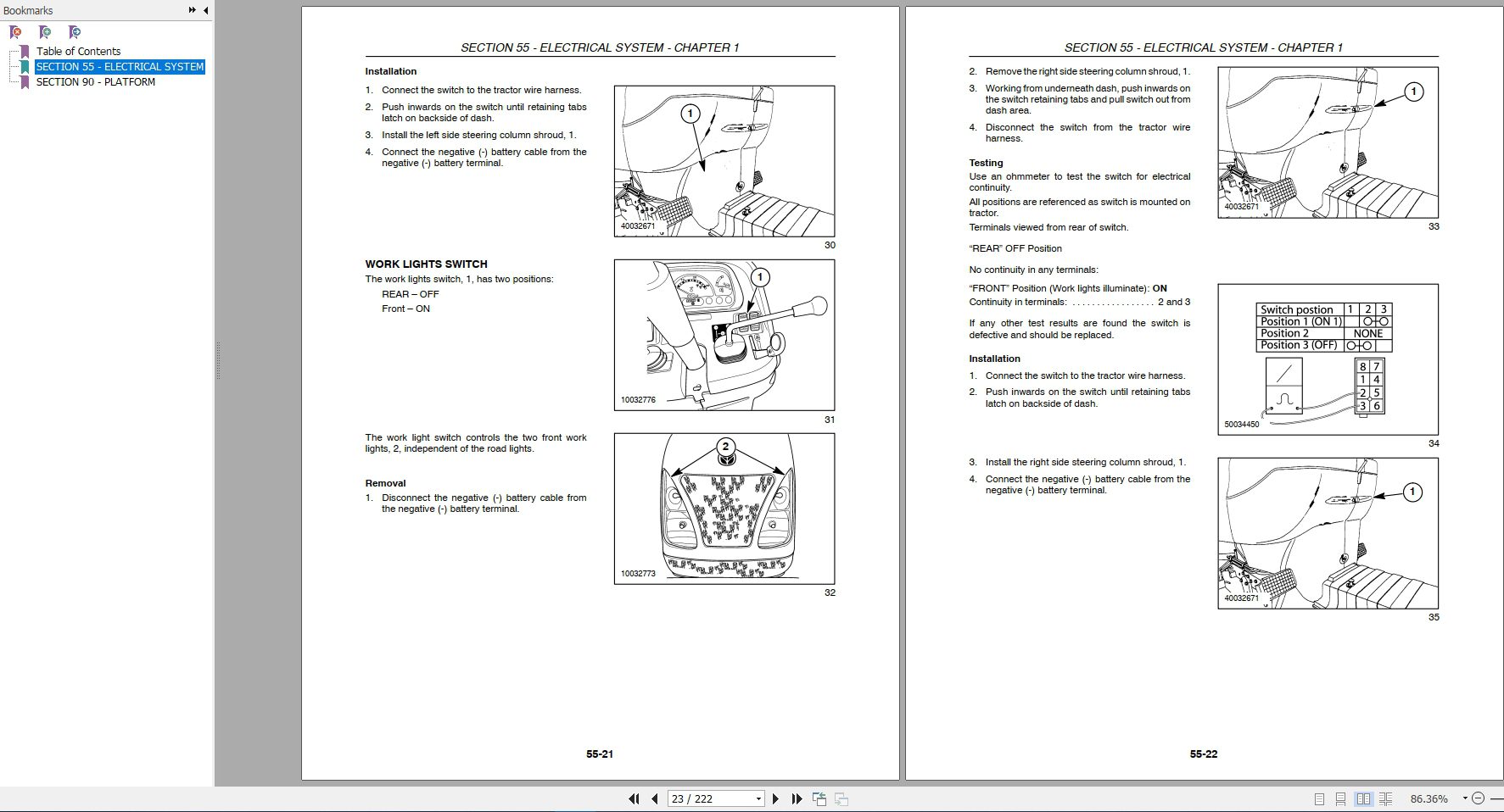 New Holland Tractor T2410 T2420 Repair Manual 2