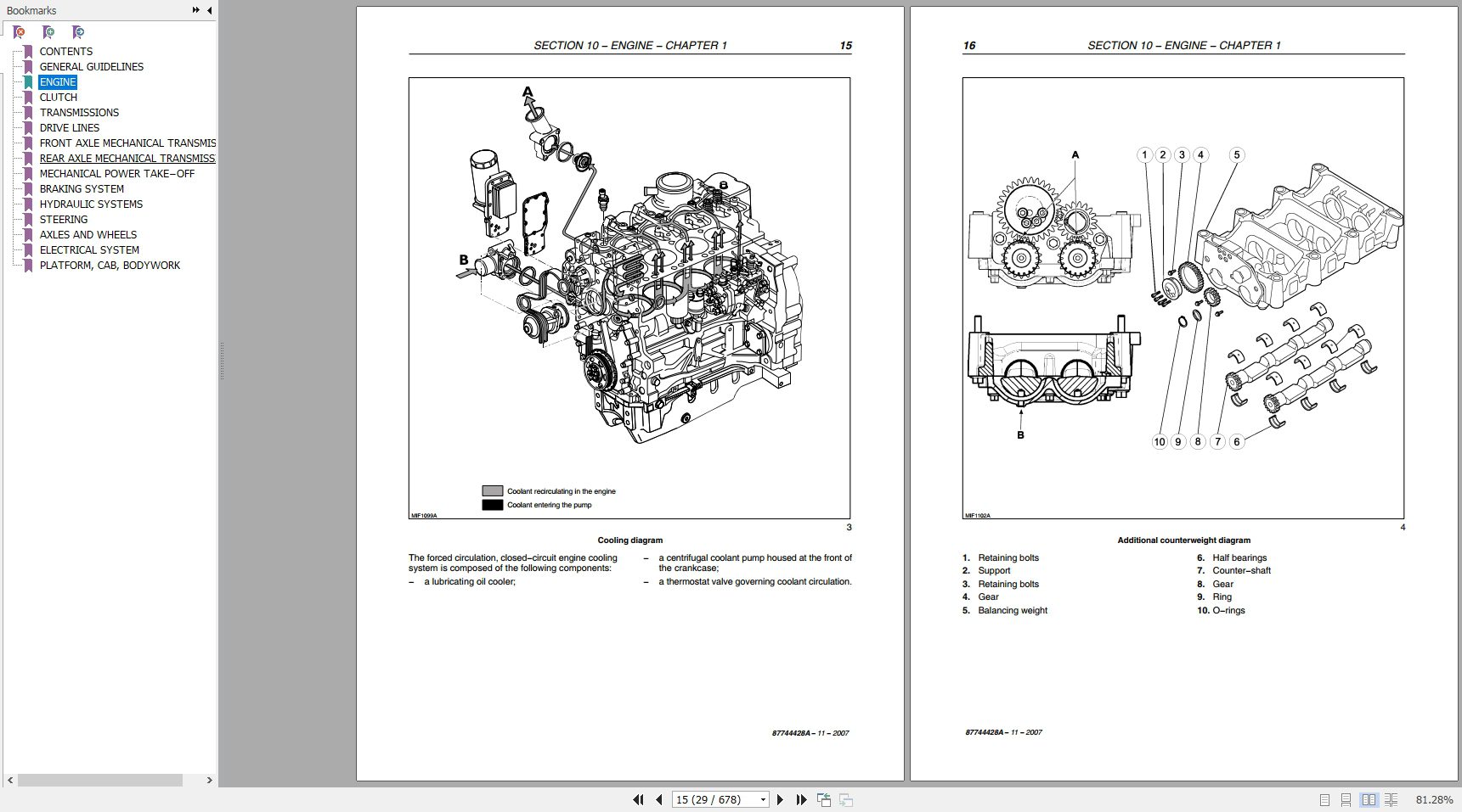 New Holland Tractor T4040 T4050 Service Manual 2