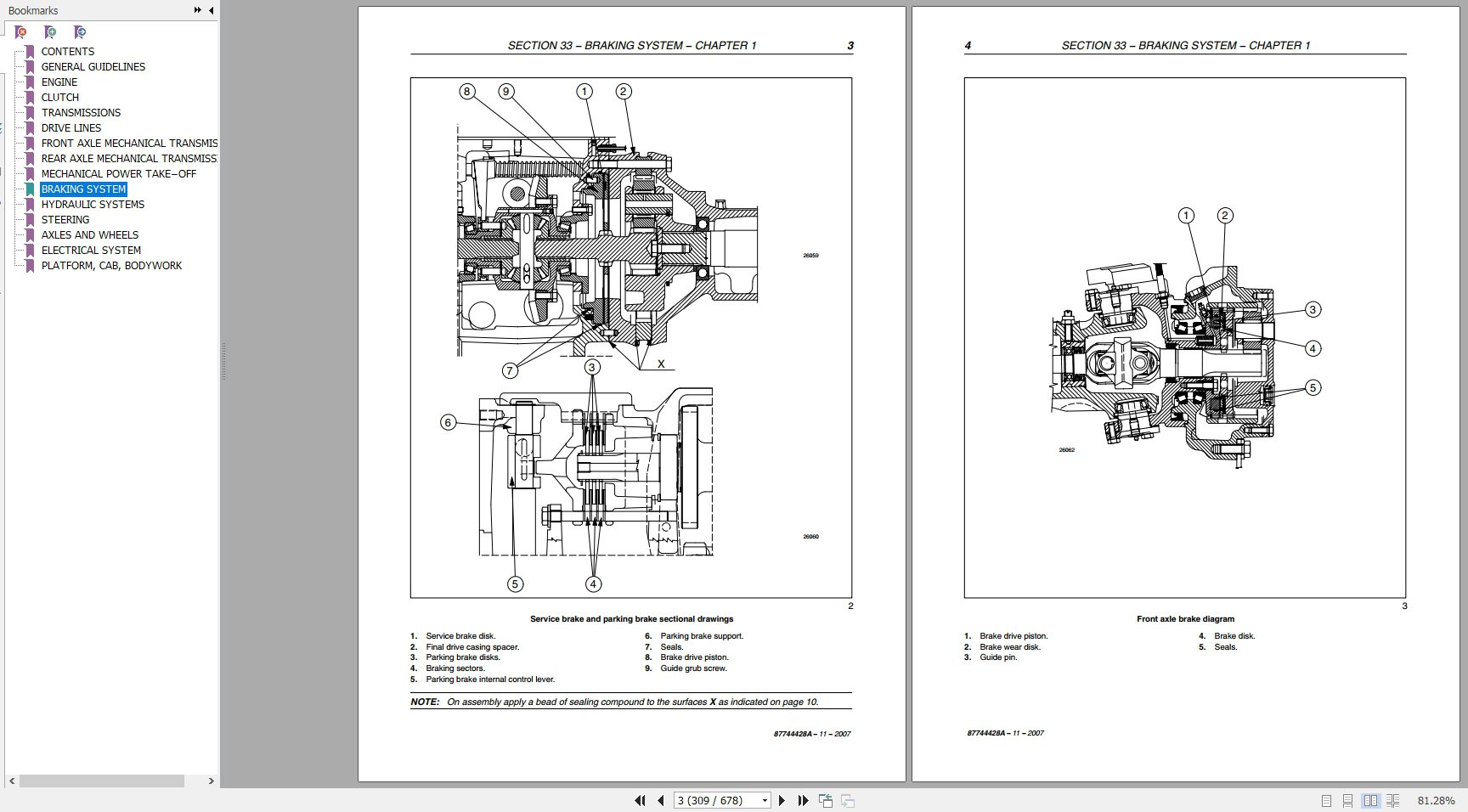 New Holland Tractor T4040 T4050 Service Manual 3