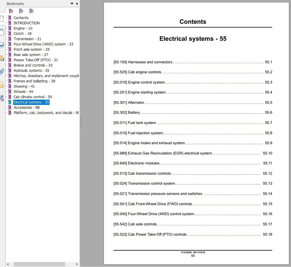 New Holland Tractor T4 80FT4 90FT4 100FT4 110FT4 80LPT4 90LPT4 100LPT4 110LP Service Manual 2