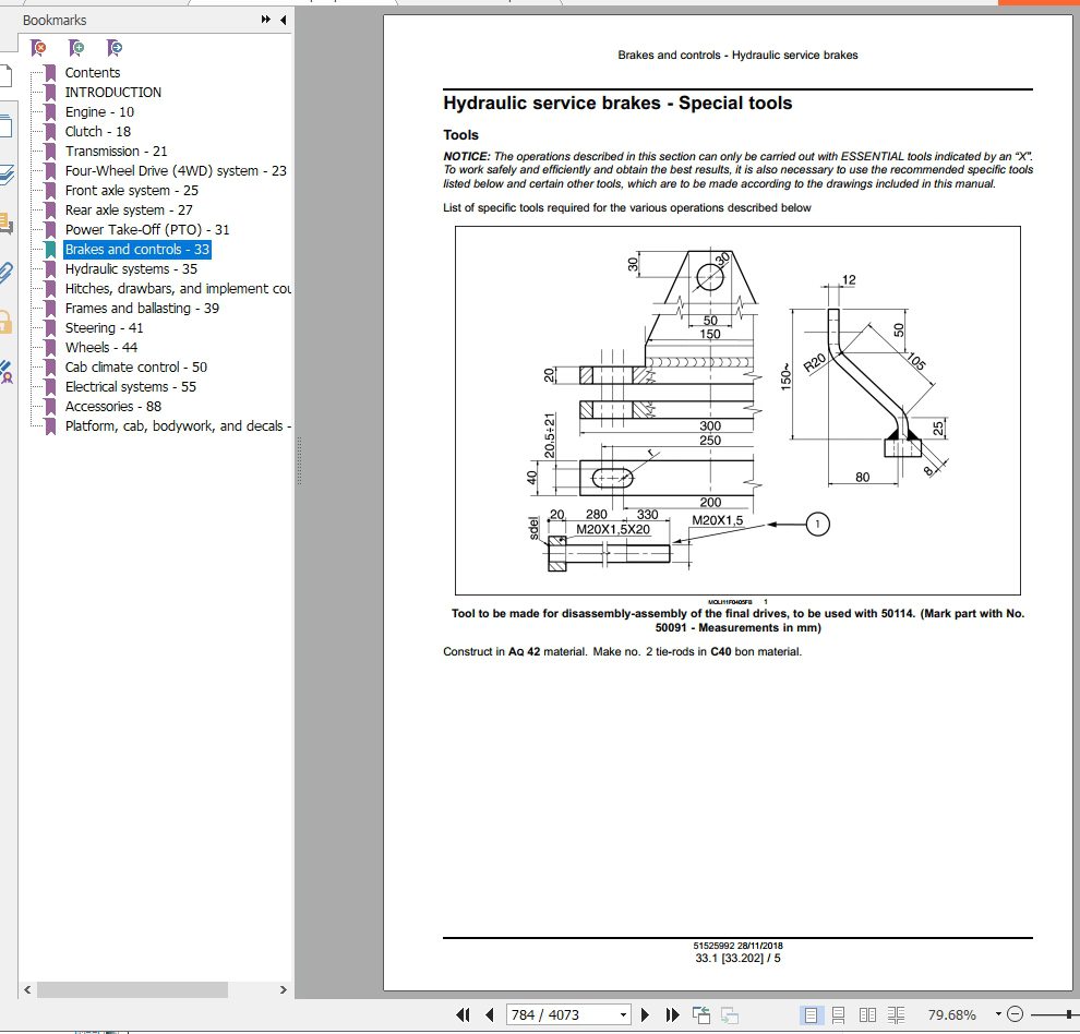 New Holland Tractor T4 80FT4 90FT4 100FT4 110FT4 80LPT4 90LPT4 100LPT4 110LP Service Manual 4