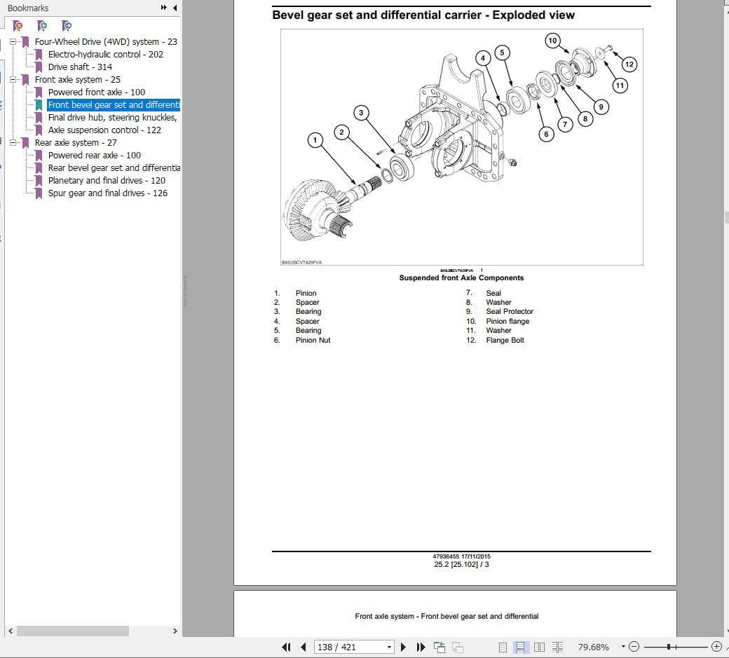 New Holland Tractor T7 230 T7 245 T7 260 Autocommand Tier 4B Service Manual 3