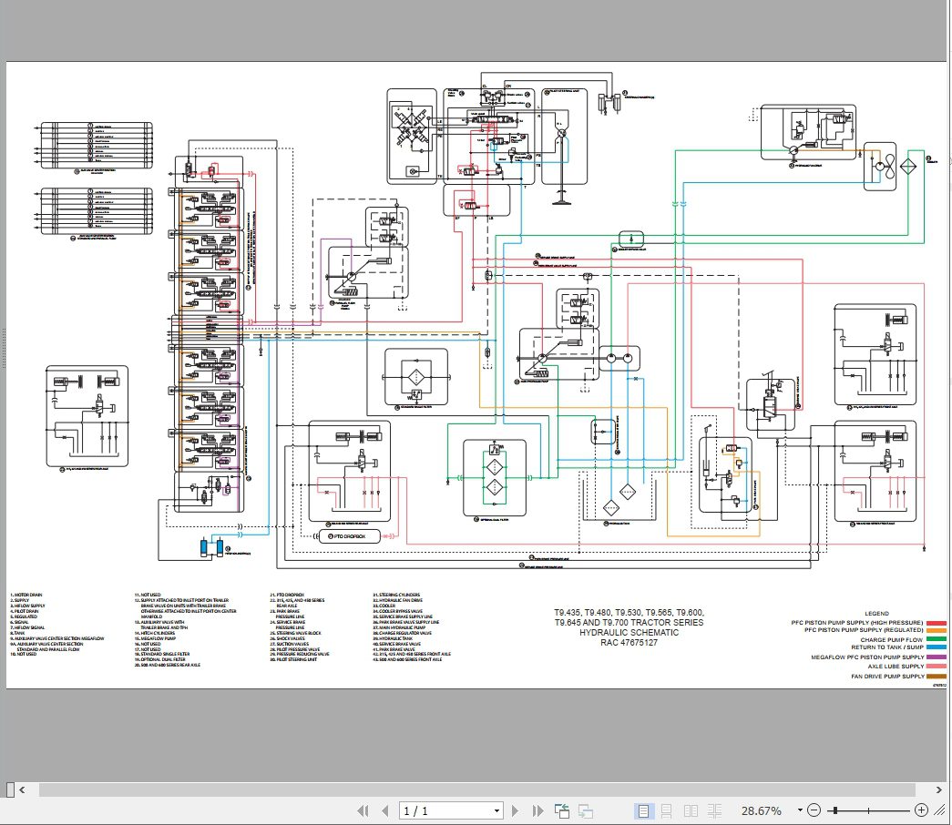 New Holland Tractor T9 435 T9 480 T9 530 T9 565 T9 600 T9 645 T9 700 Tier 3 Service Manual 5