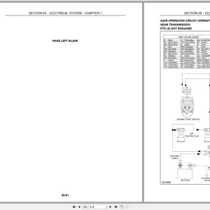 New Holland Tractor TC21DA TC24DA Repair Manual 2