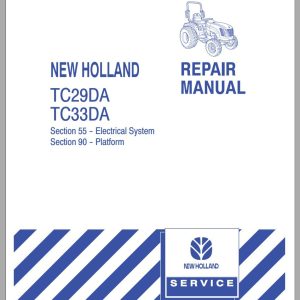 New Holland Tractor TC29DATC33DA Repair Manual 1