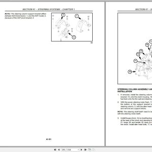 New Holland Tractor TC29D TC33D Repair Manual 4