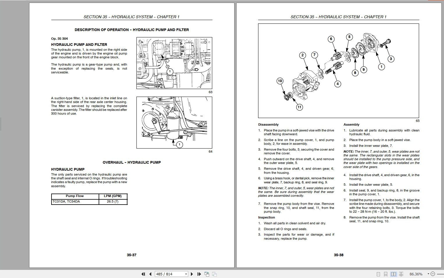 New Holland Tractor TC31DA TC34DA Repair Manual87531021 3