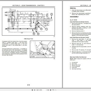 New Holland Tractor TC 30 Repair Manual 3