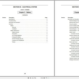 New Holland Tractor TD80D TD95D Repair Manual87658943 2