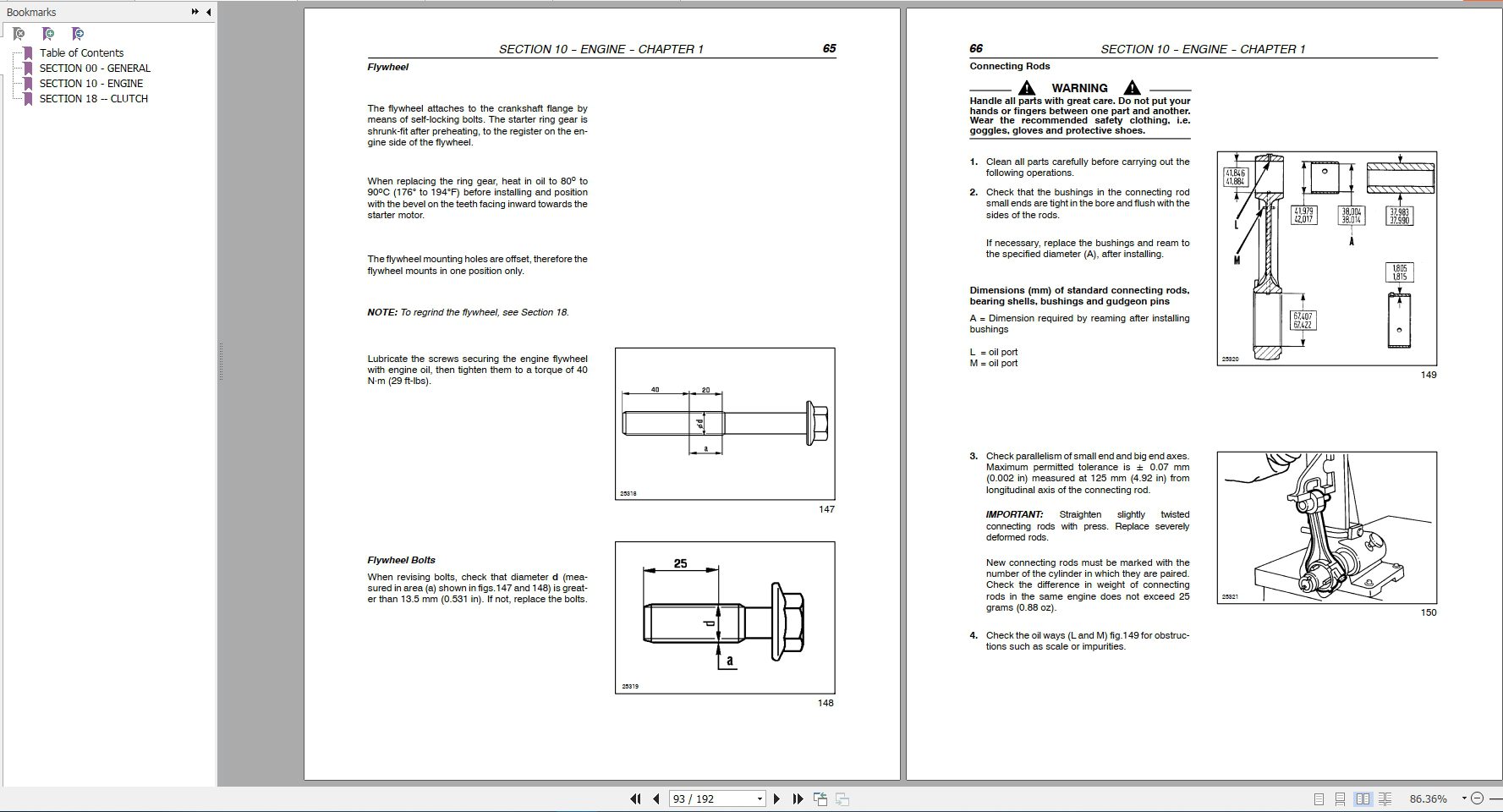 New Holland Tractor TD80D TD95D Repair Manual 2