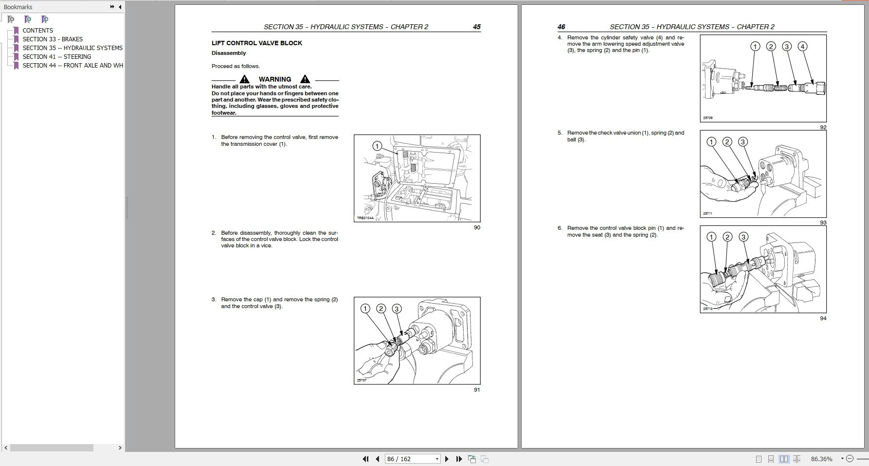 New Holland Tractor TD80D TD95D Repair Manual 4