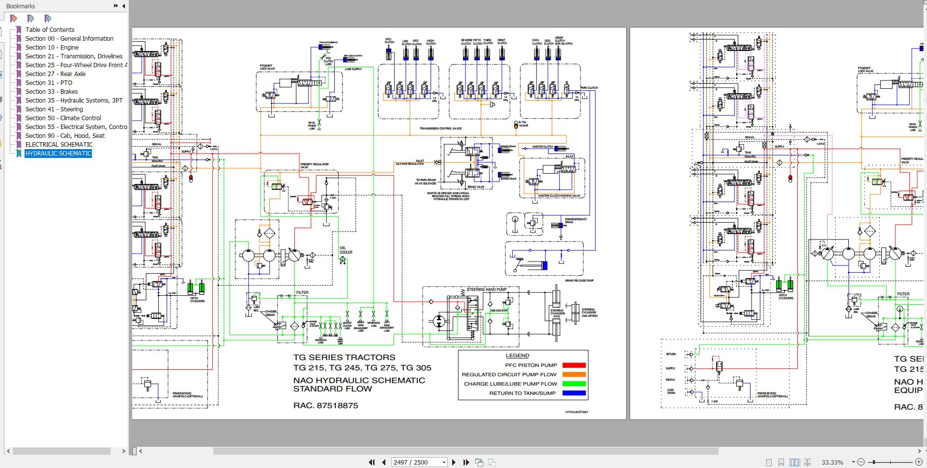 New Holland Tractor TG215TG245TG275TG305 Repair Manual 4