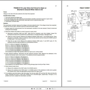 New Holland Tractor TJ Series Repair Manual 2