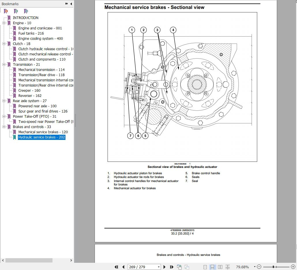 New Holland Tractor TK4030VTK4050TK4050MTK4060 Repair Manual 5
