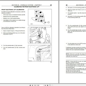 New Holland Tractor TN55DS 60DS 70DS 75DS Repair Manual 3