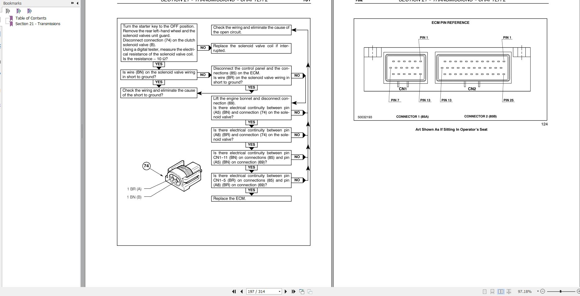 New Holland Tractor TN55TN65TN70TN75 Repair Manual 2