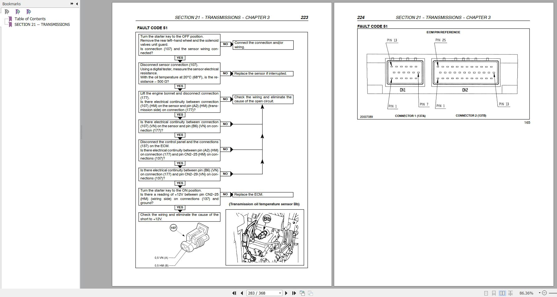 New Holland Tractor TN60A70A75A Repair Manual 4