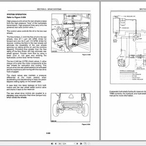 New Holland Tractor TR89TR99 Service Manual 2