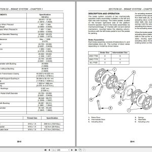 New Holland Tractor TT55 TT75 Repair Manual 2