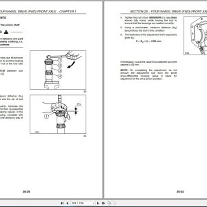 New Holland Tractor TT55 TT75 Repair Manual 4