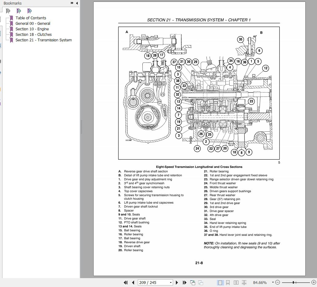 New Holland Tractor TT60A TT75A Repair Manual 4
