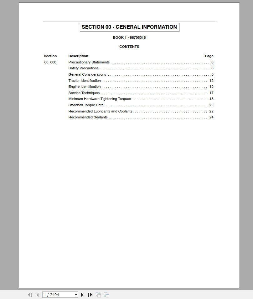 New Holland Tractor TV140 Repair Manual86615156 1