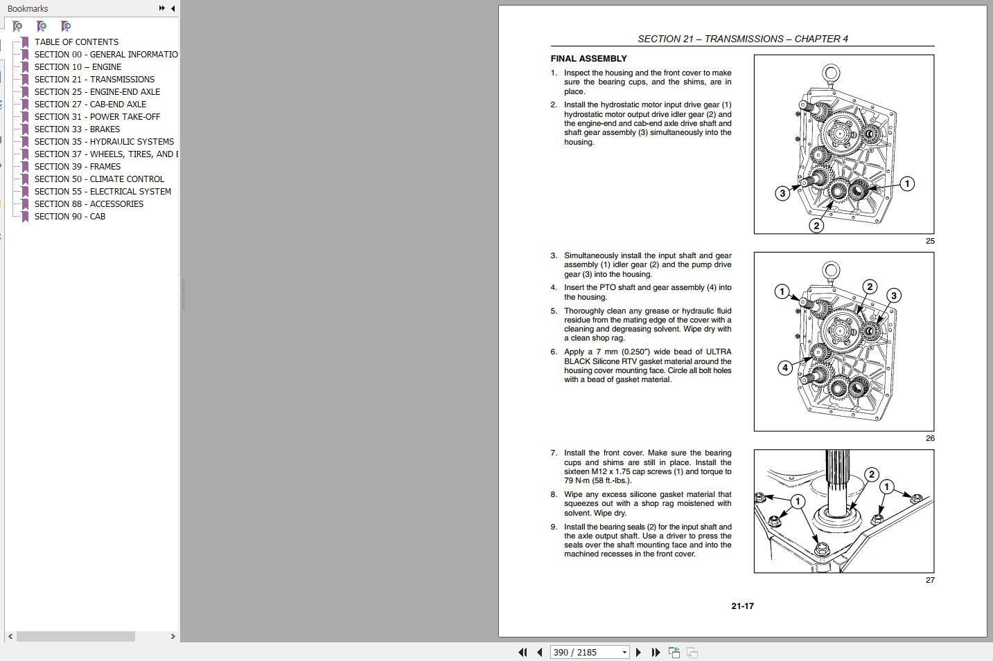 New Holland Tractor TV145 Repair Manual87038775 2