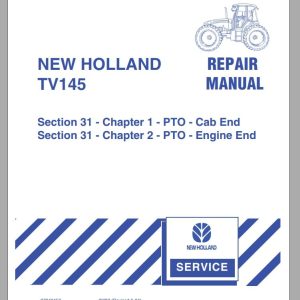 New Holland Tractor TV145 Repair Manual 1