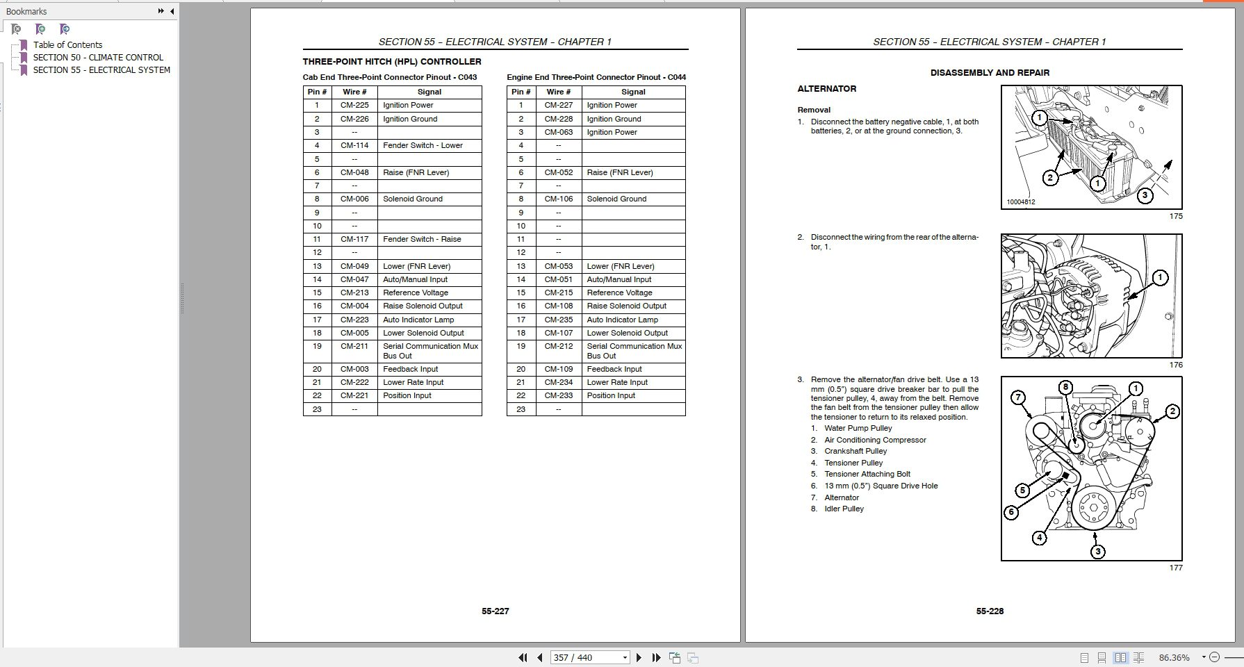 New Holland Tractor TV145 Repair Manual 3