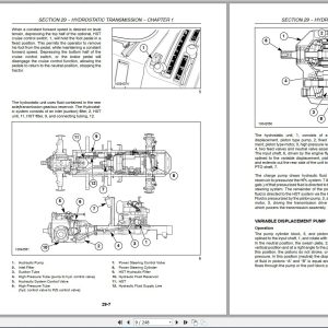 New Holland Tractor TZ18DATZ22DATZ24DATZ25DA Repair Manual 2
