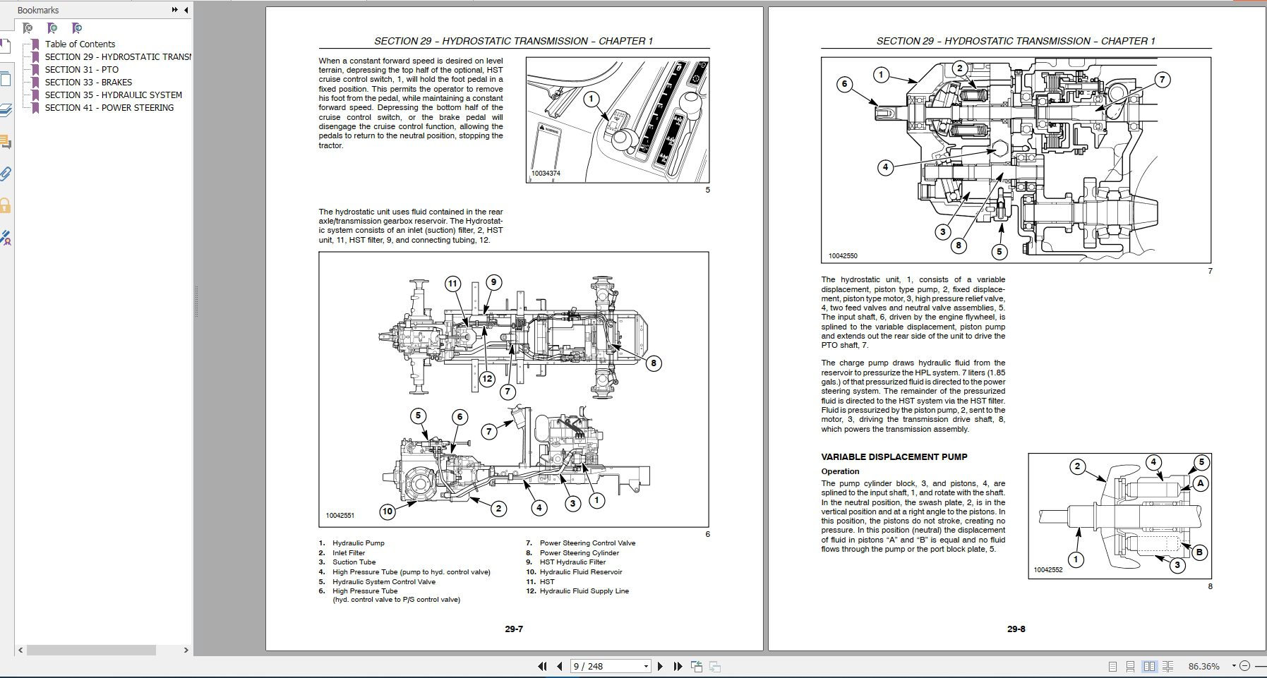New Holland Tractor TZ18DATZ22DATZ24DATZ25DA Repair Manual 2