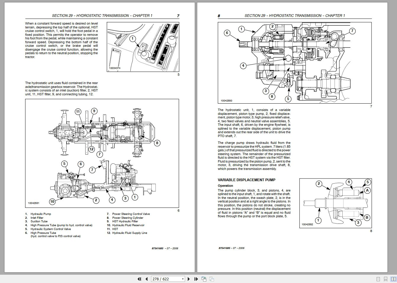 New Holland Tractor TZ21D TZ24D Repair Manual87541685 2