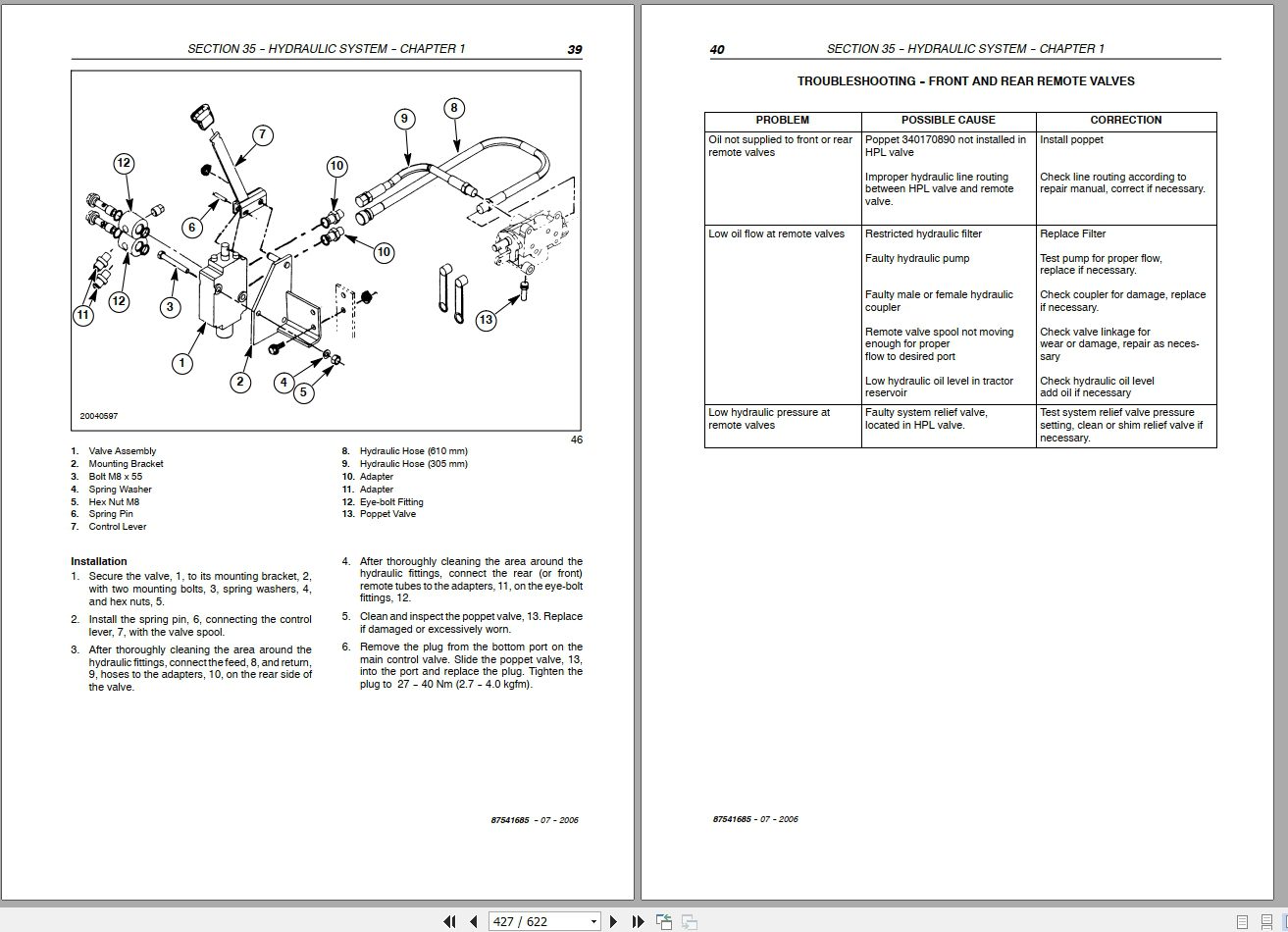 New Holland Tractor TZ21D TZ24D Repair Manual87541685 4
