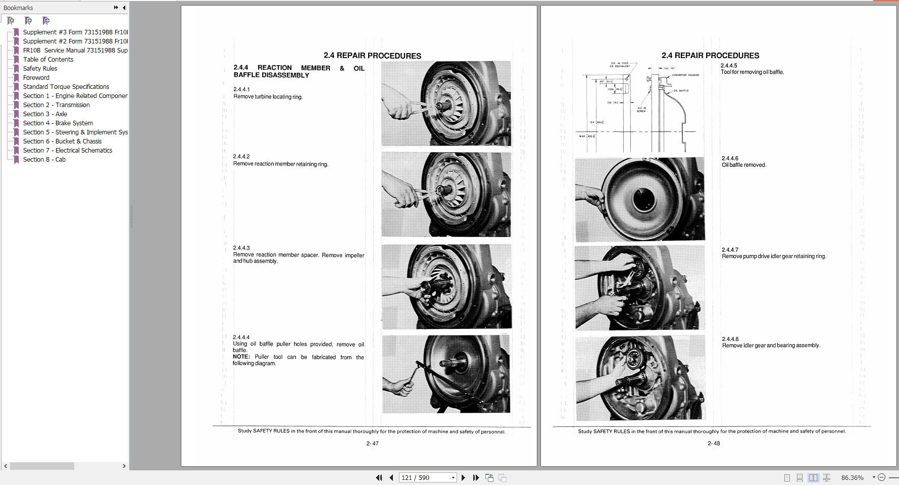 New Holland Wheel Loader FR10B Service Manual73151988 2
