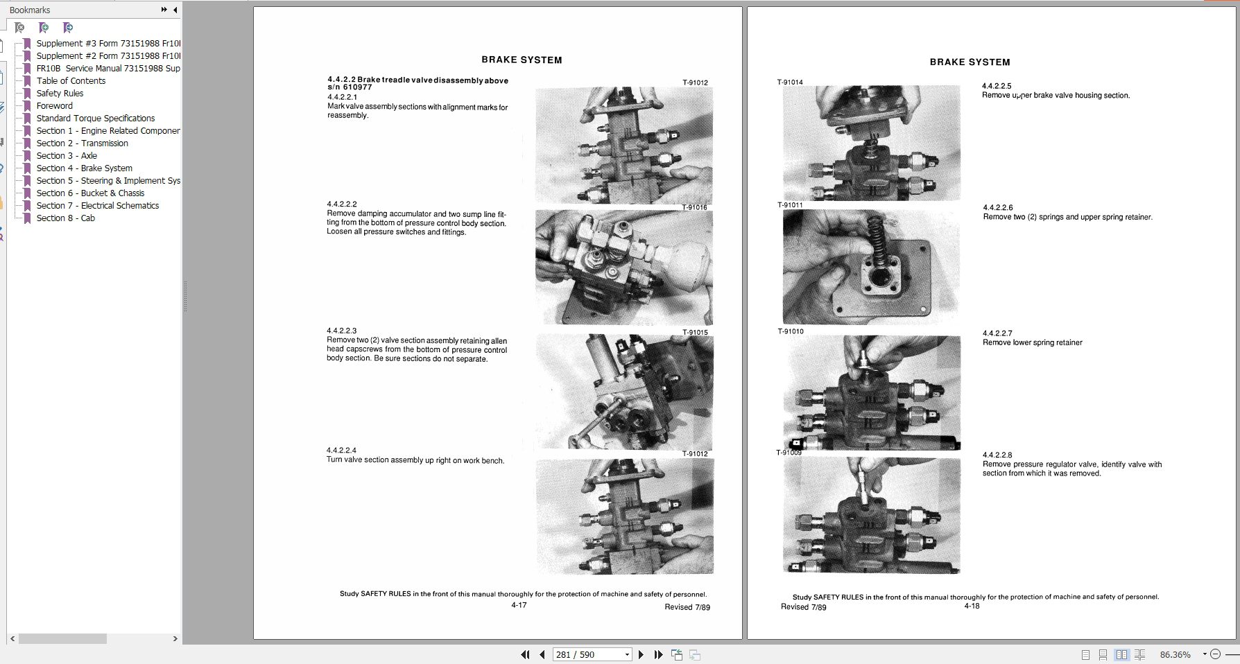 New Holland Wheel Loader FR10B Service Manual73151988 4