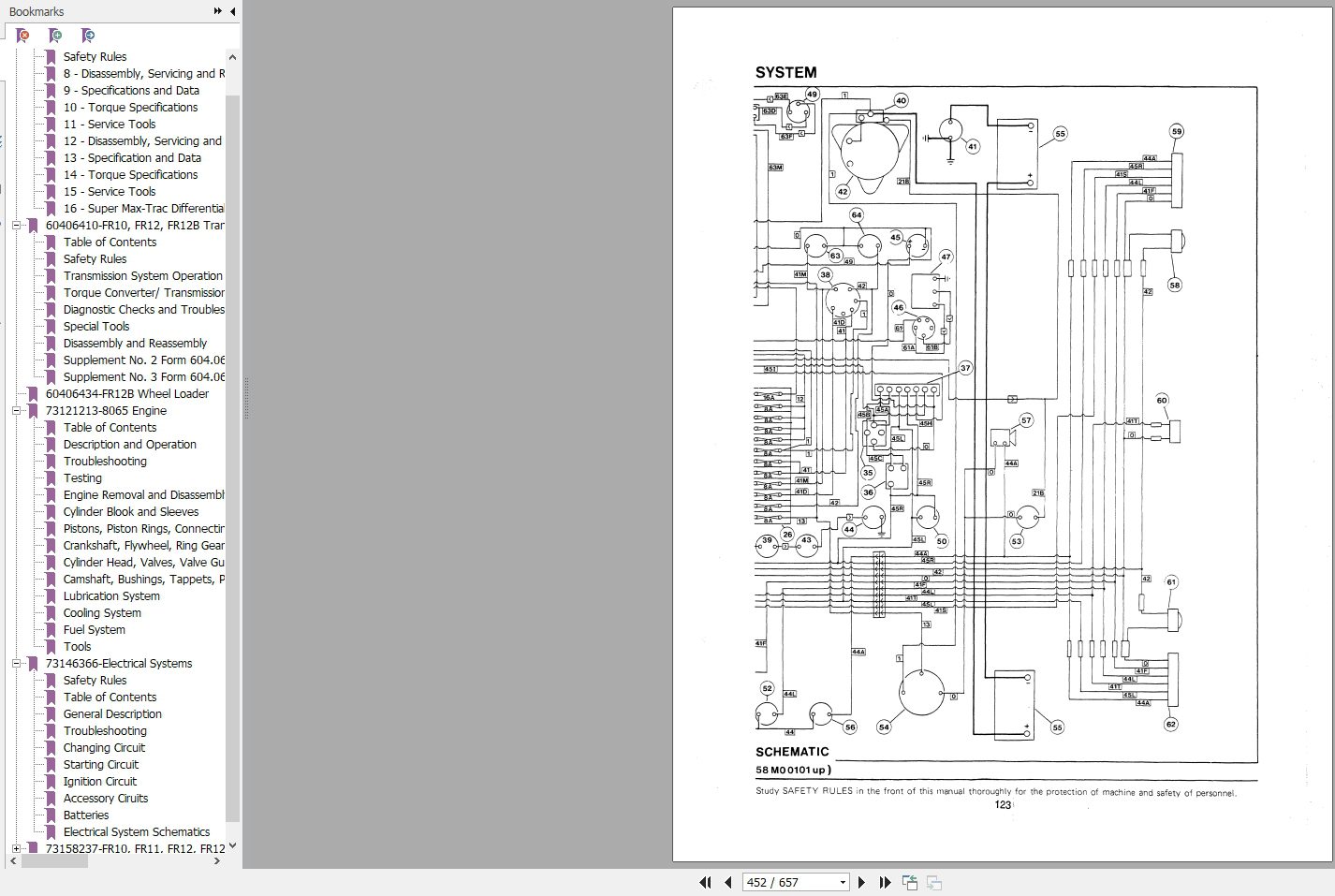 New Holland Wheel Loader FR12B Service Manual73155597 4