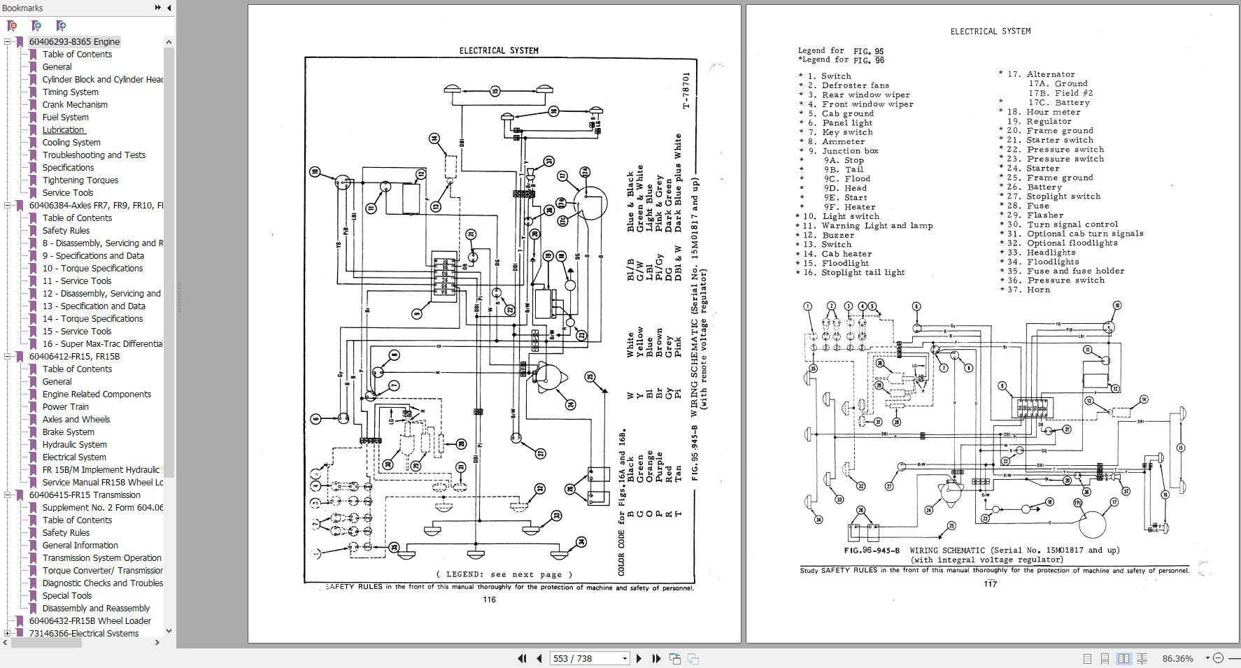 New Holland Wheel Loader FR15B Service Manual73155598 4