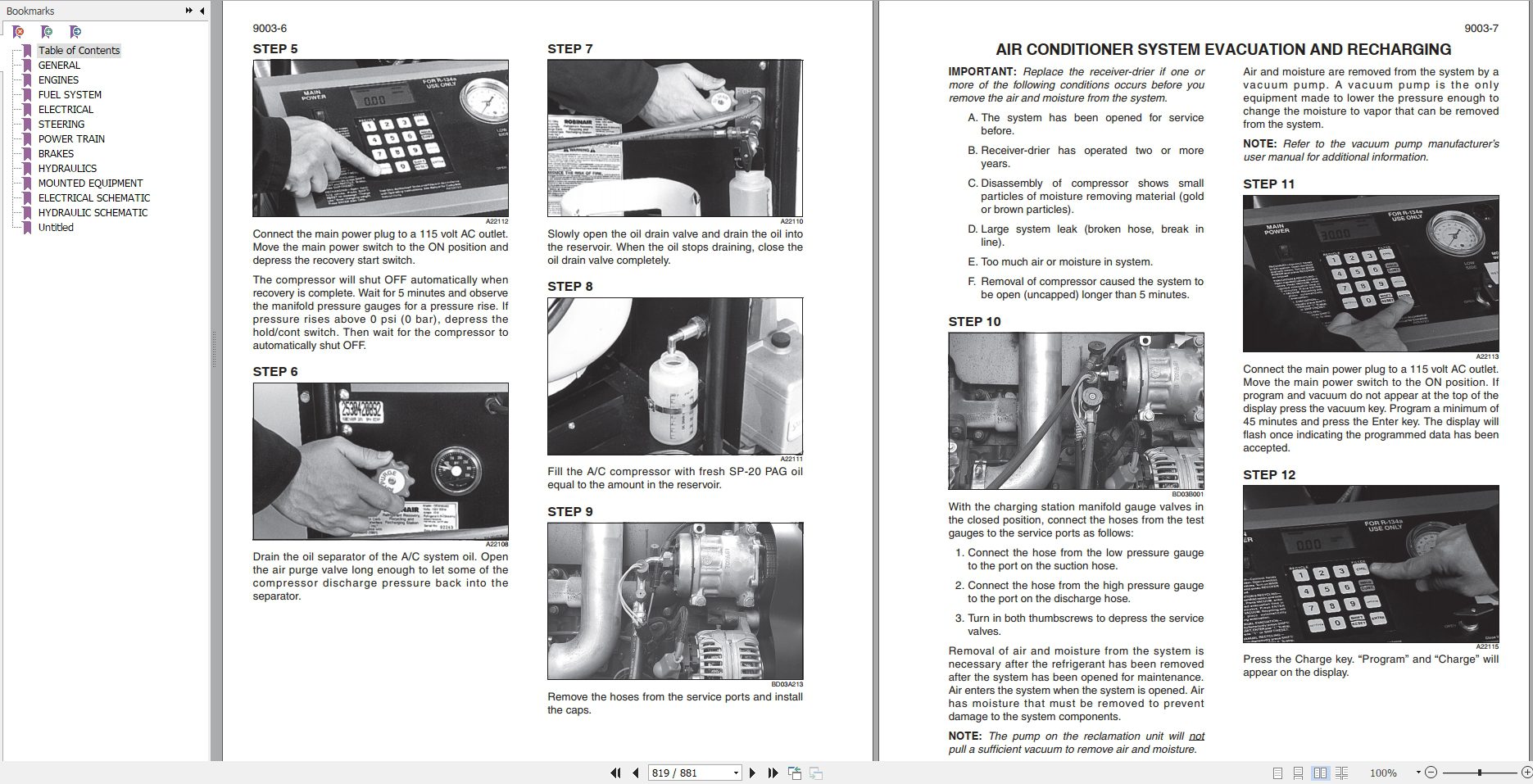 New Holland Wheel Loader W270C W300C Service Manual84547255B 1