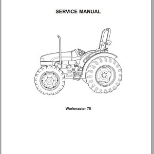 New Holland Workmaster 75 Service Manual84269855 1
