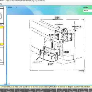 TOYOTA Toyota Lexus EPC ALL REGIONS 112019 PARTS CATALOG 7