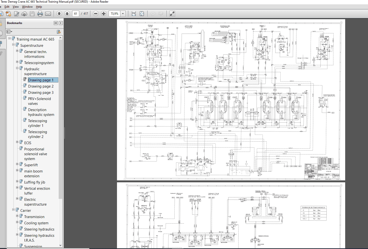 Terex Demag Crane AC 665 Technical Training Manual 2